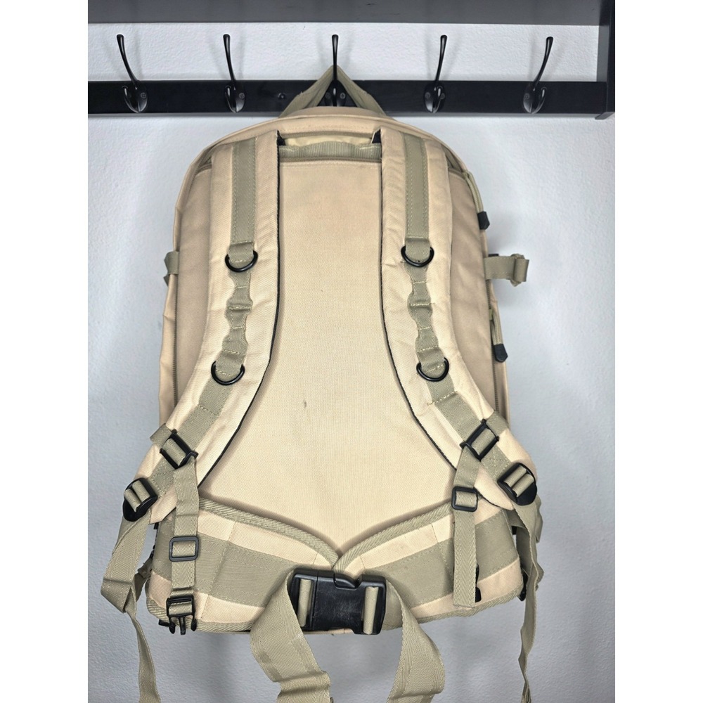Gorpcore Bug Out Gear Tan Tactical Backpack Molle System Outdoor Camping Hiking - Picture 5 of 16